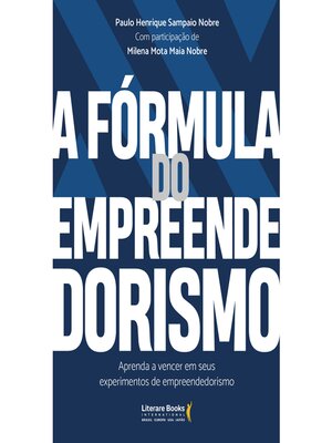 cover image of A fórmula do empreendedorismo